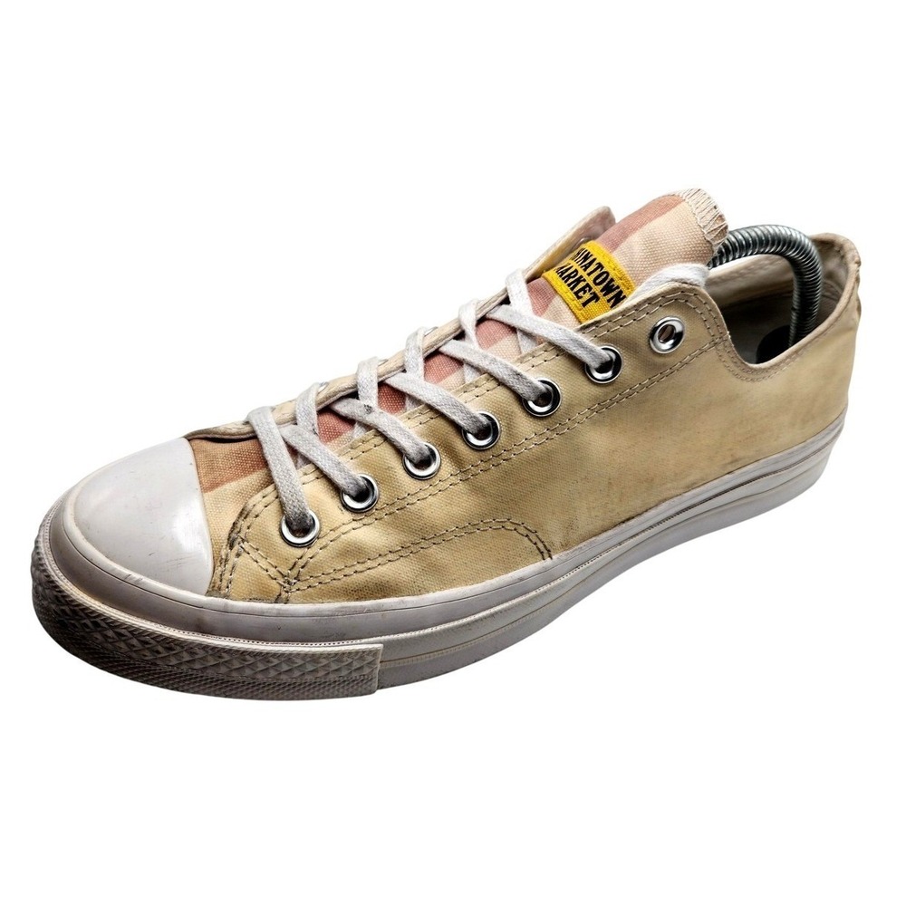 Converse Chuck Taylor X Chinatown Market Shoes Mens Size 9.5 Multi Plaid 166599C